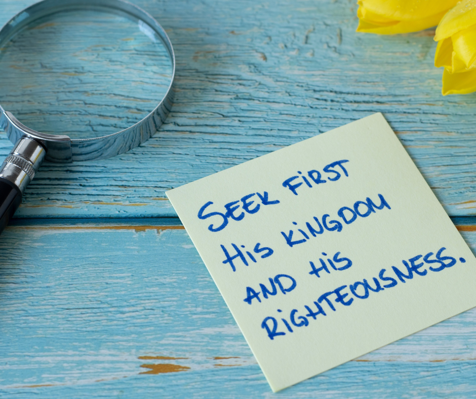 And live righteously | Matthew 6:33, Part 2